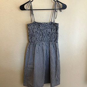 Heart & Hips - Gingham black/white dress - Small